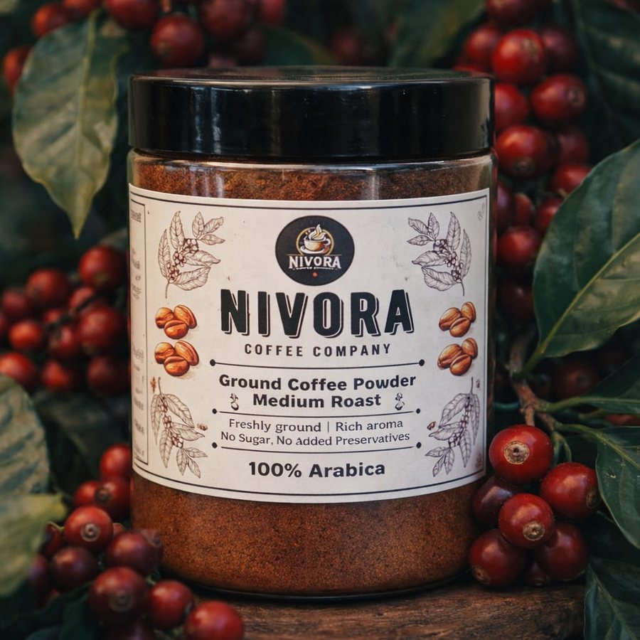 Ground Coffee Powder